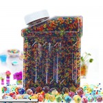 POKONBOY Water Beads Rainbow Mix Water Bead Toys Large Water Beads Pack 50000 Beads Non Toxic Water Beads Vase Filler Bottle Pack Bead Sensory Balls for Kids Water Beads Gun Party Favors  B0759FCRS4